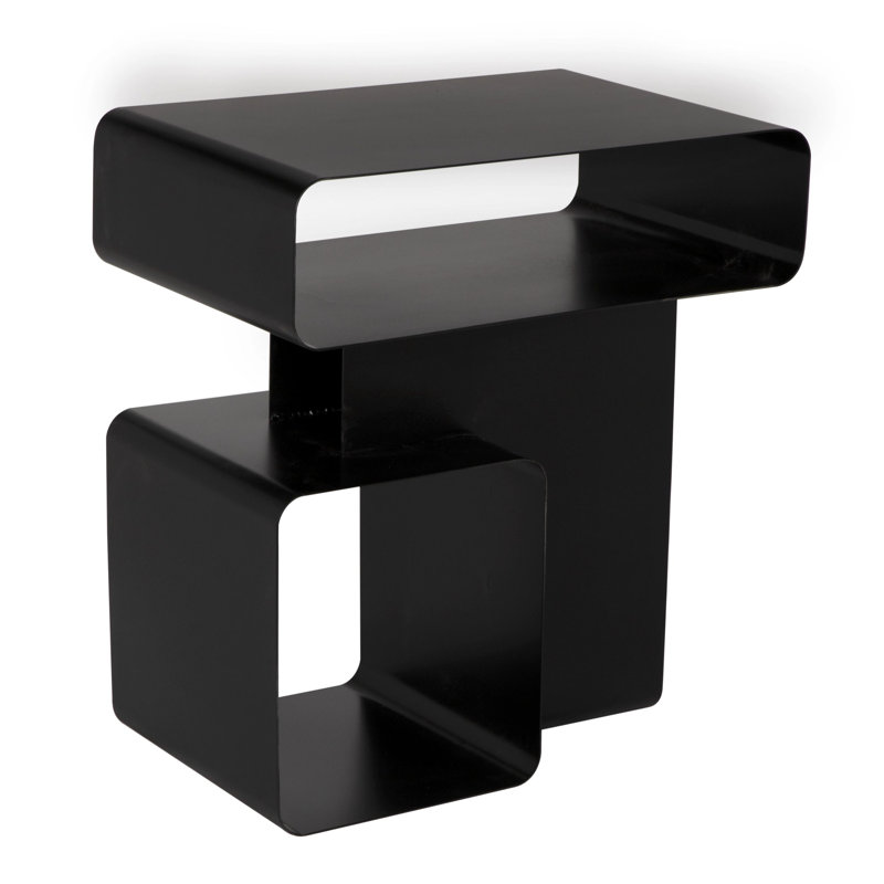 Danville End Table, Matte Black