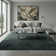 Viscose Striped Indoor Rug