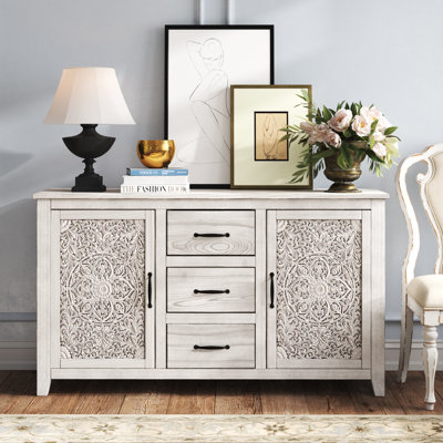 Hamar 3-Drawer 63" W Combo Dresser