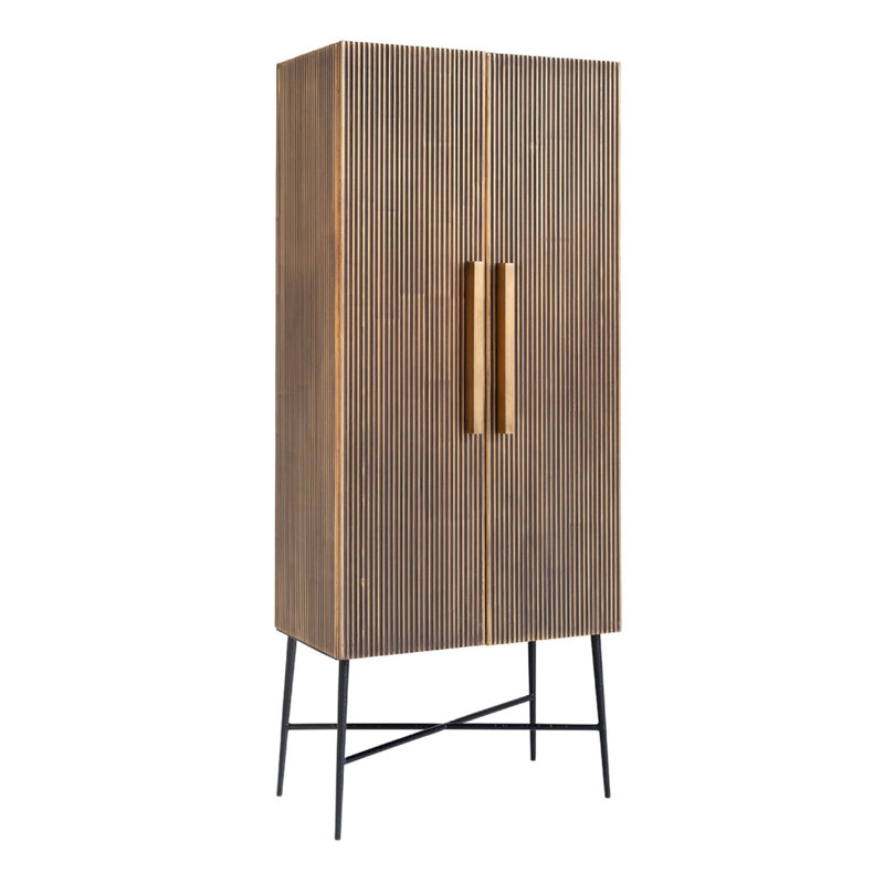Armoire de rangement à 3 tablettes