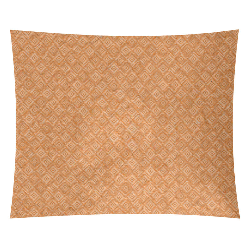 Tapisserie en polyester Avicia, H 27,5 po x l 37,5 po, Intérieur, Orange
