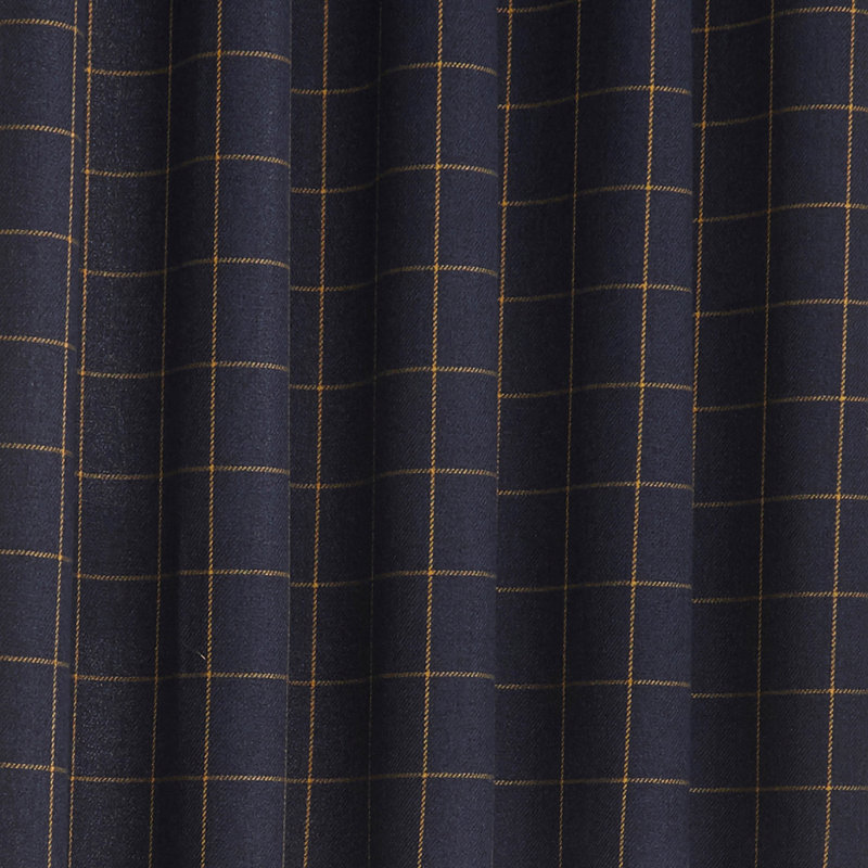Room Darkening Curtain Pair, 168 W x 183 D cm, Navy