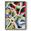 «Magnetic Color I», reproduction encadrée - bois massif-519493541