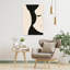 Abstract Human Embrace Abstract Minimalist Modern Wall Art Print 1 Piece Wrapped Canvas Wall Art-1645458487