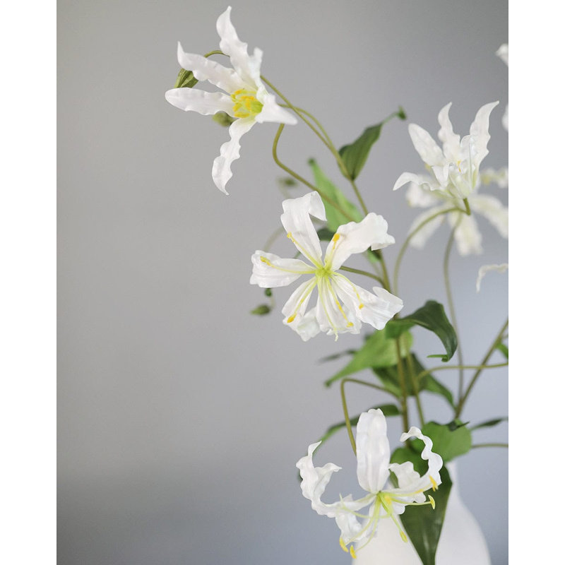 Lys Gloriosa blanc 41"