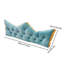 Pearl Grey Crown Upholstered Bed Headboard Cushion – The Perfect Touch for a Princess-Style Bedroom-1744721560-1744721558