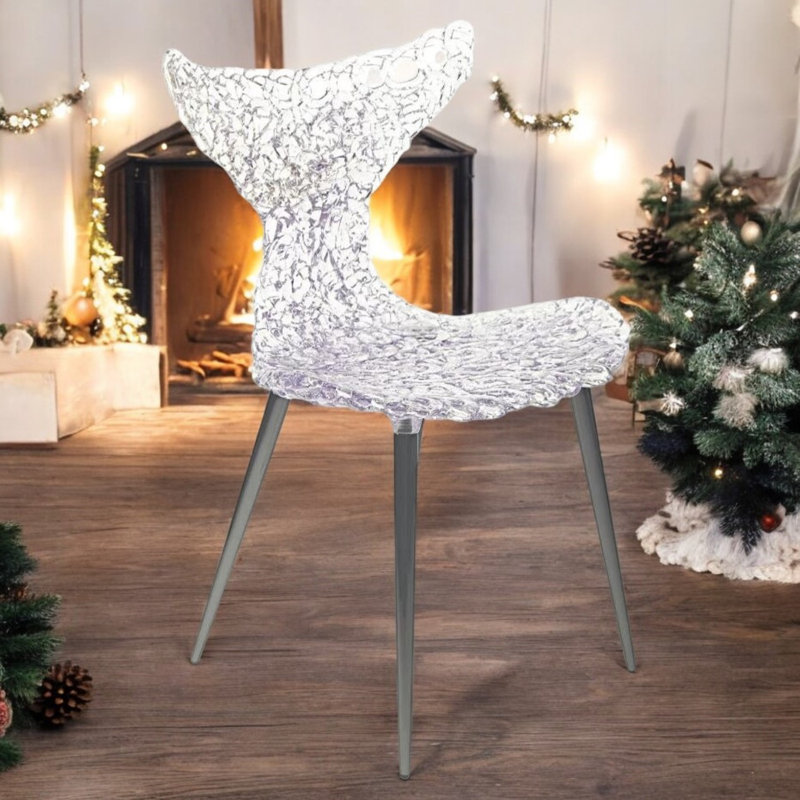 Chaise d'appoint de luxe innovante - sièges de designer moderne avec une élégance réfléchissante