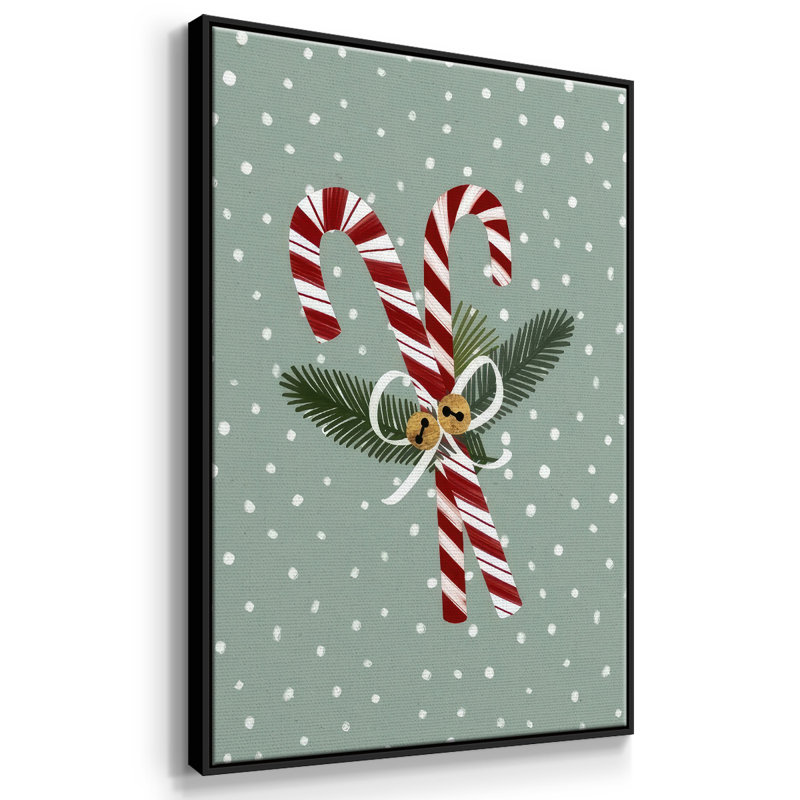 Collection bonhomme de neige Peppermint B, H 25 po x l 17 po x P 1,5 po, Noir