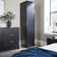 Phoenix 1 Door Hanging Rail Bedroom Storage Wardrobe-301513342