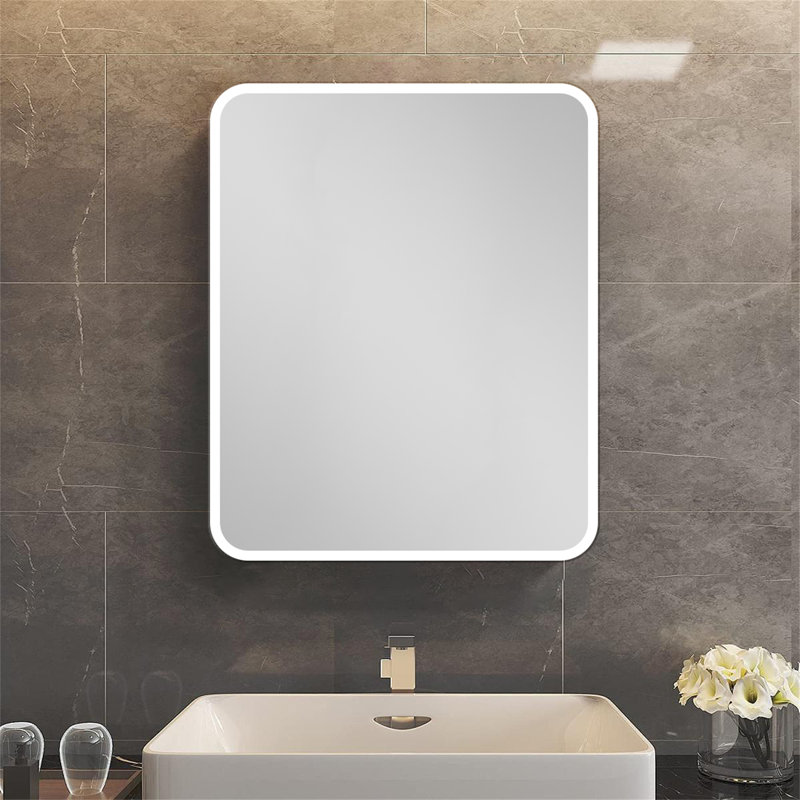 Armoire à pharmacie pour salle de bain, H 30 po x l 24 po x P 4,9 po