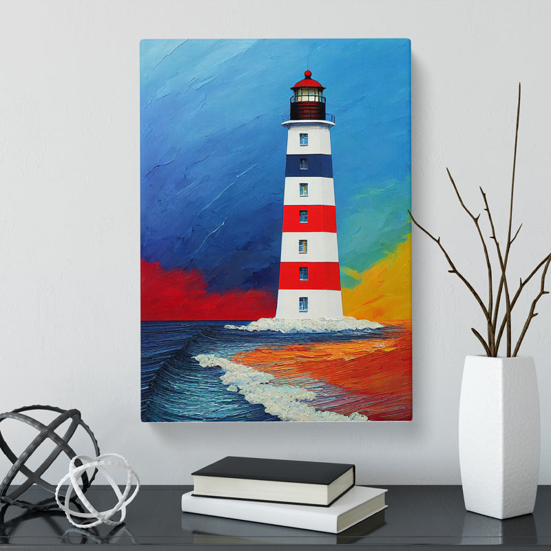 Lighthouse Vol.1 - Wrapped Canvas, 50cm H x 35cm W x 3cm D
