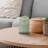 Grooves Quartz Analog Tabletop Clock, Light Sage-952058785