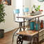 Nuri Swivel Adjustable Height Bar Stool-1812825264