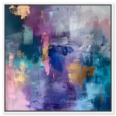 Beautiful Jewels Canvas Colorful Abstract Wall Art by Art Remedy