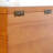 Orange Rectangular Solid Wood Jewelry Armoires