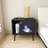 Modern LED End Table With Charging Station