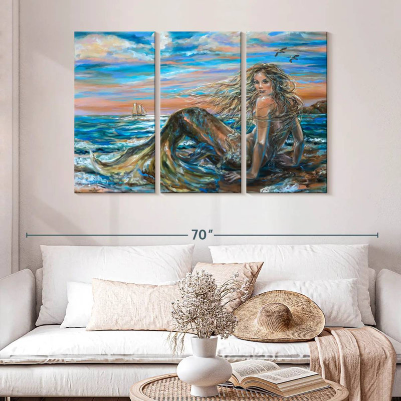 Kelan Full Moon Siren, 32" H x 50" W