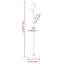 Galeton Iron Freestanding Coat Rack-1069850974