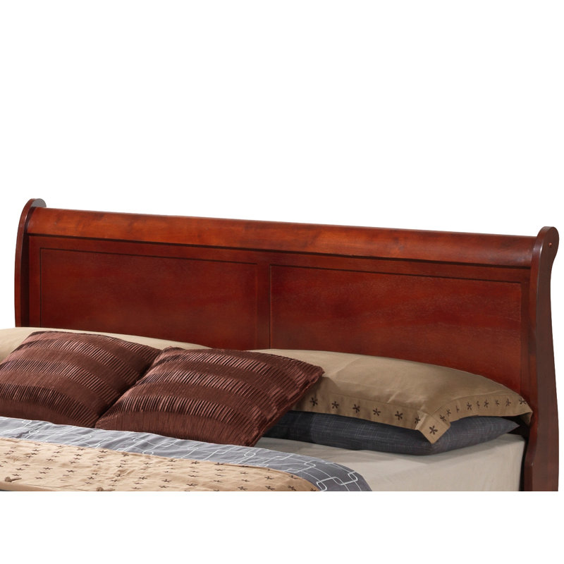 Louis Phillipe Standard Bed, King, Antique White
