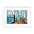 White Framed Fine Art Paper