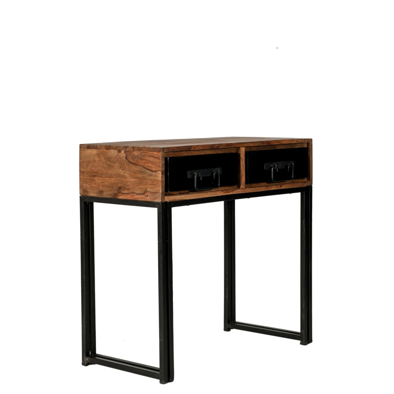 Lehoux 80cm Solid Wood Console Table