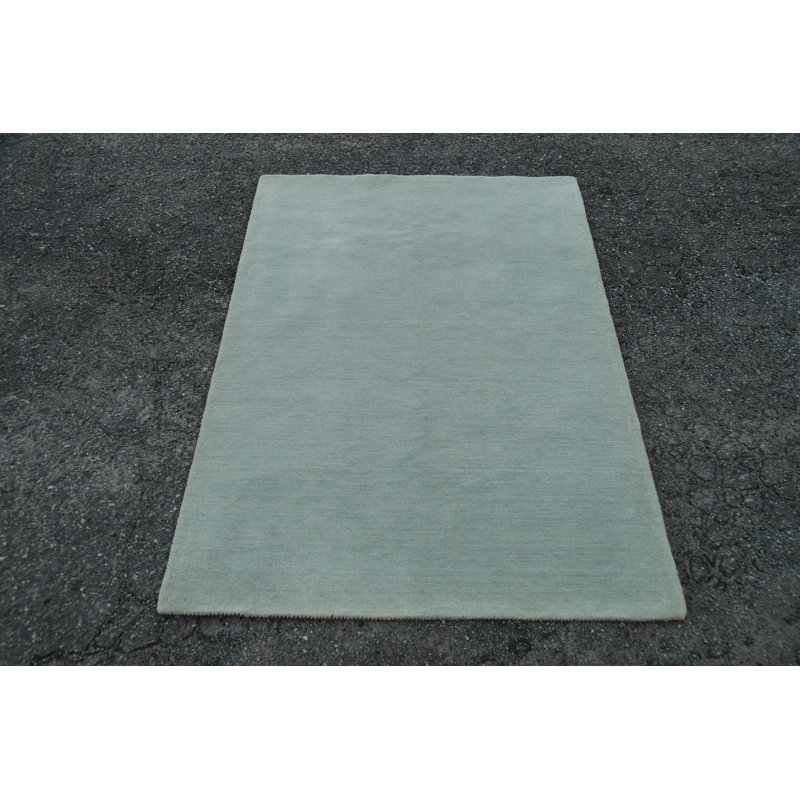 Tapis vert turquoise Gabbeh