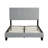 Full Upholstered Platform Bed