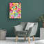 Art mural sur toile tendue - «Coloured Hills» de Suzanne Allard pour décoration de salon, de chambre à coucher ou de bureau - 35 x 47
