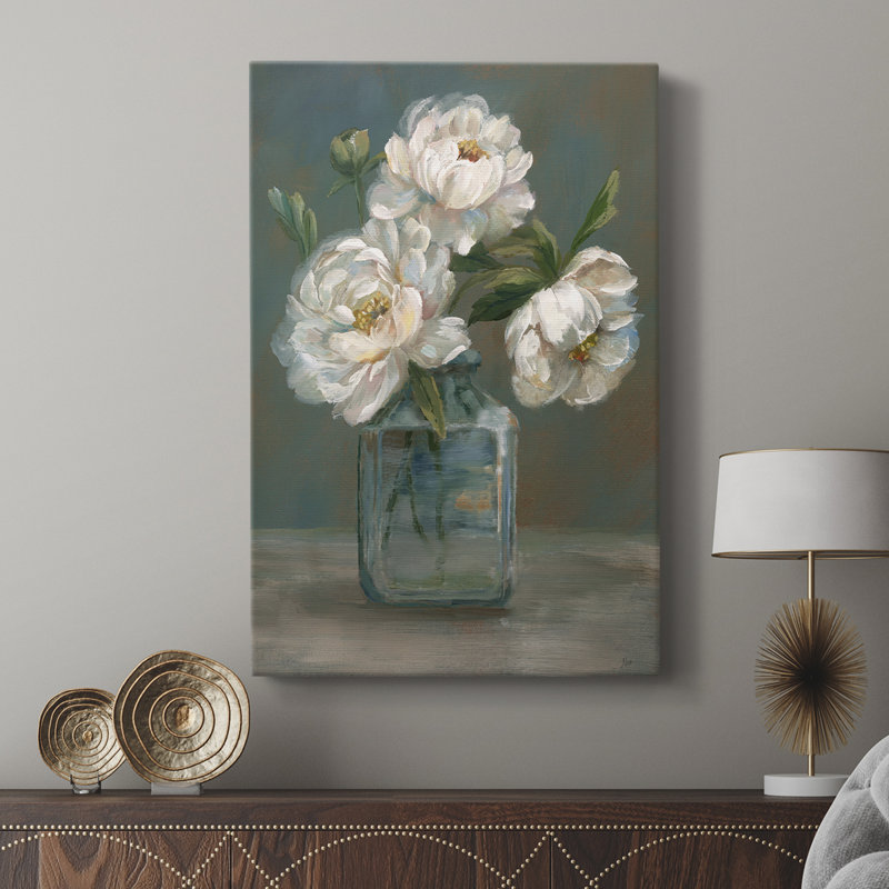 Roses rétro - galerie Cavas sur mesure, H 18 po x l 12 po