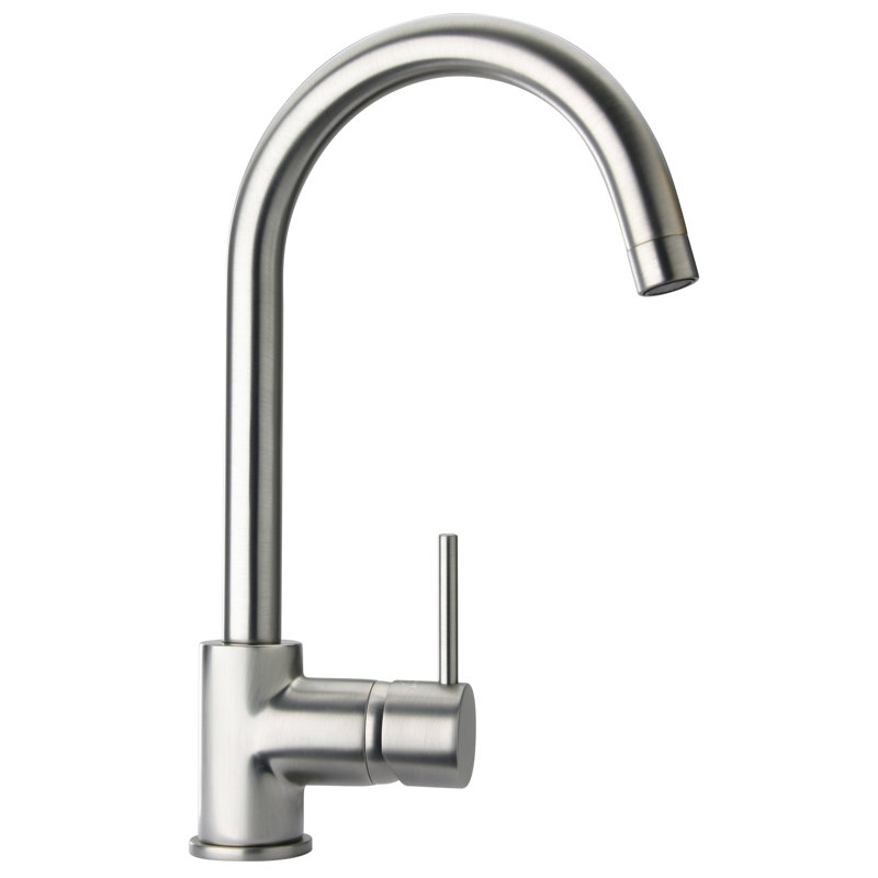 Robinet de cuisine à poignée simple Elba, Chrome