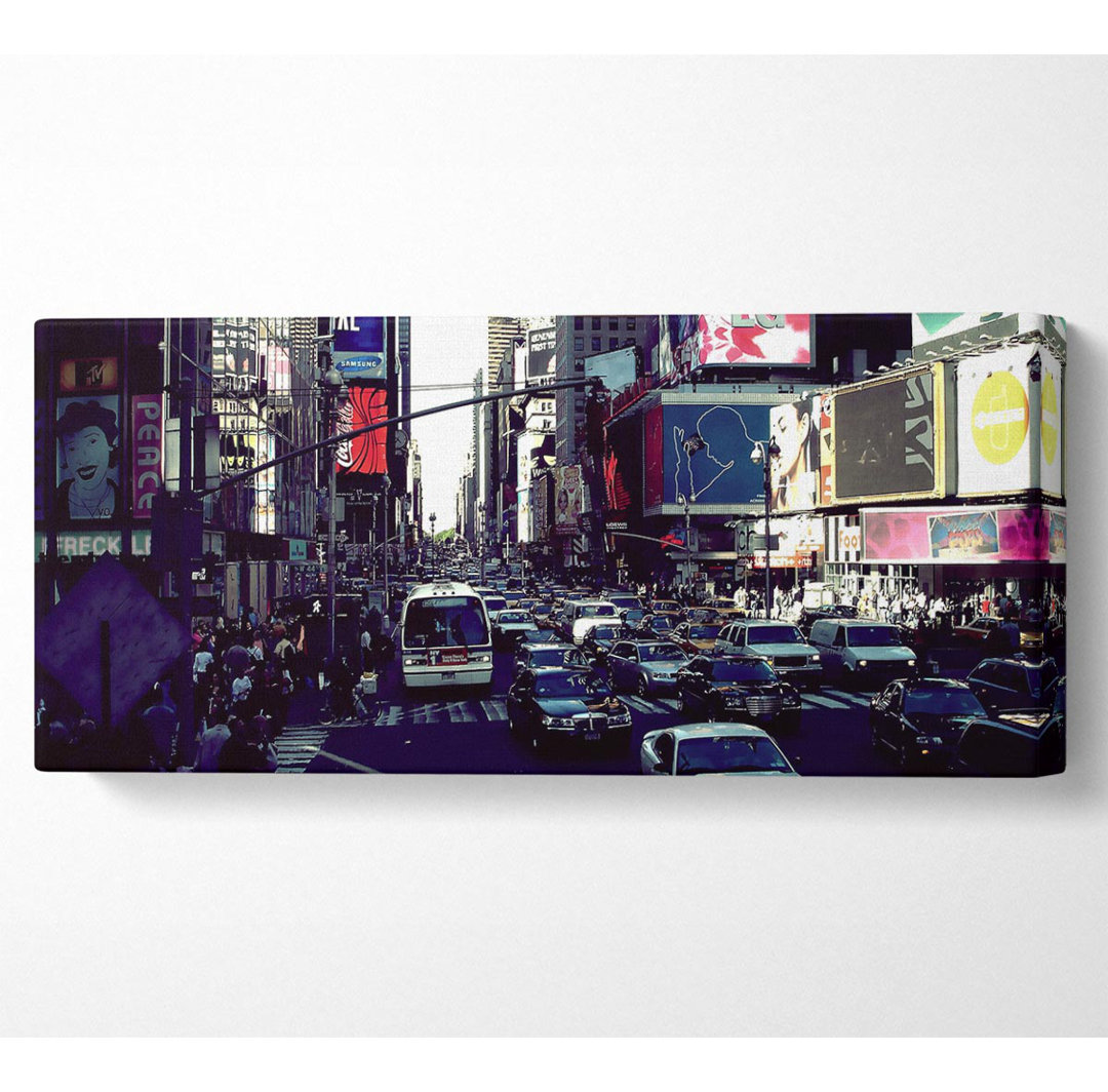 Kunstdruck New York Roads auf Leinwand