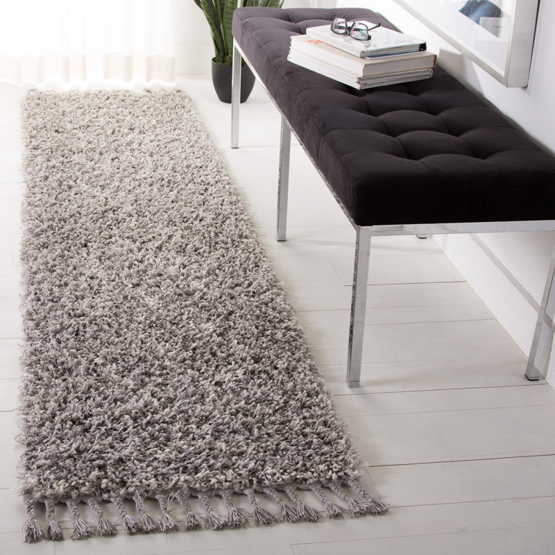 Baringer Pro Lux Shag 400 Performance Geometric Rug, Runner 2' x 8'