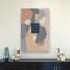 Empowering femelle profils abstraits, minimalistes, art mural moderne-133617101