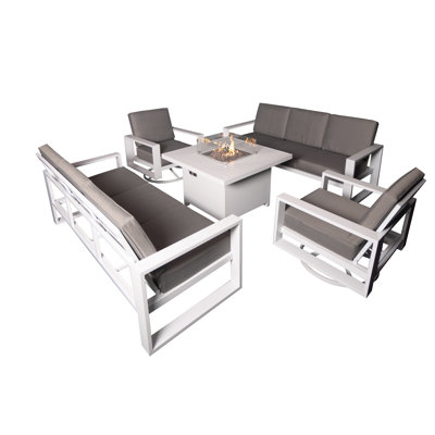 Ensemble repas extérieur pour 8 personnes Makensi