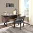 Ensemble de bureau d'écriture et chaise de bureau