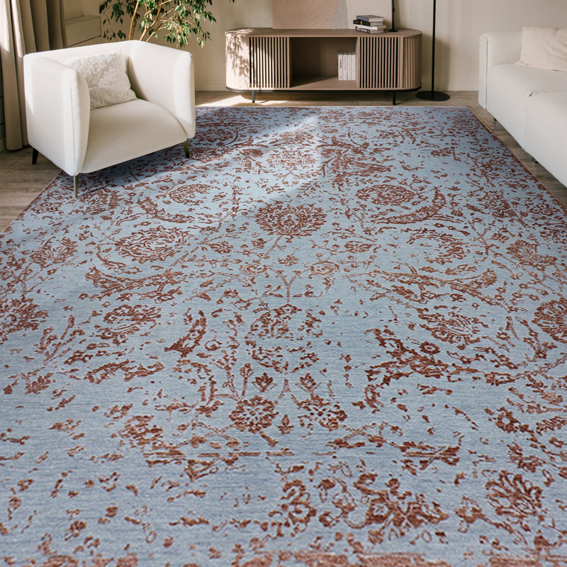 Floral Area Rug, Rectangle 12' x 15'