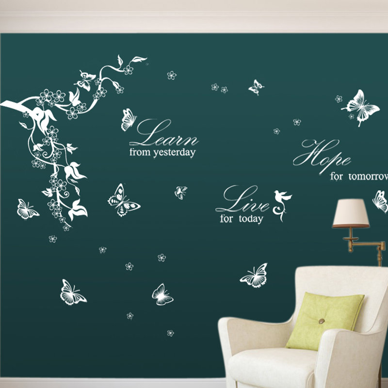 Adhésif décoratif papillons