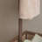 Wood Coat Rack Rattan Basket Round Hooks