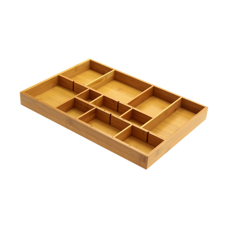 Bamboo Flatware Caddy