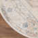 Haydel Machine Washable Area Rug in Ivory