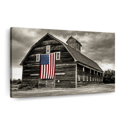 " Modern Barn II Canvas Print "
