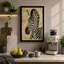 Zebra Study Japandi - Wrapped Canvas-1090158195-1090158196