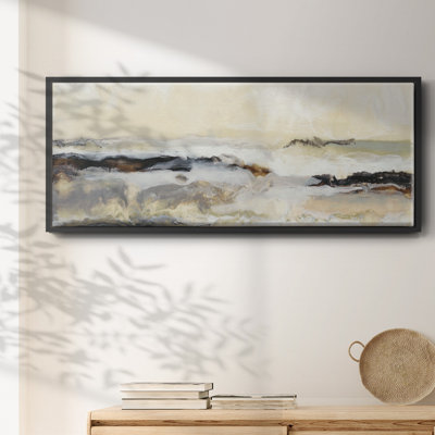 Joyful Horizon I- Framed Canvas