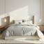 Cadre de lit Aykah Zir avec rangement relevable, Heaboard rembourré, cadre de lit Meta avec rangement Hydrualic, aucun sommier requis, design moderne-121187813-121187814