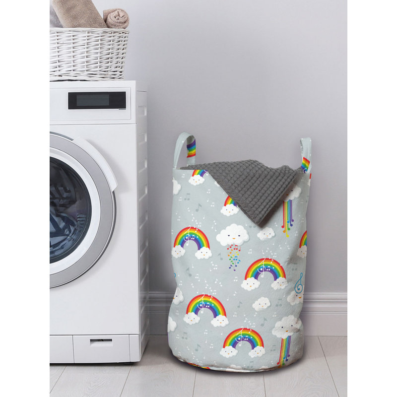 Fabric Laundry Bag with Handles