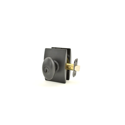 F Series Siena Keyed Entry Knobset with Century Rosette
