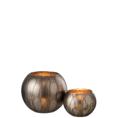 Cozy Glass Tabletop Tealight Holder