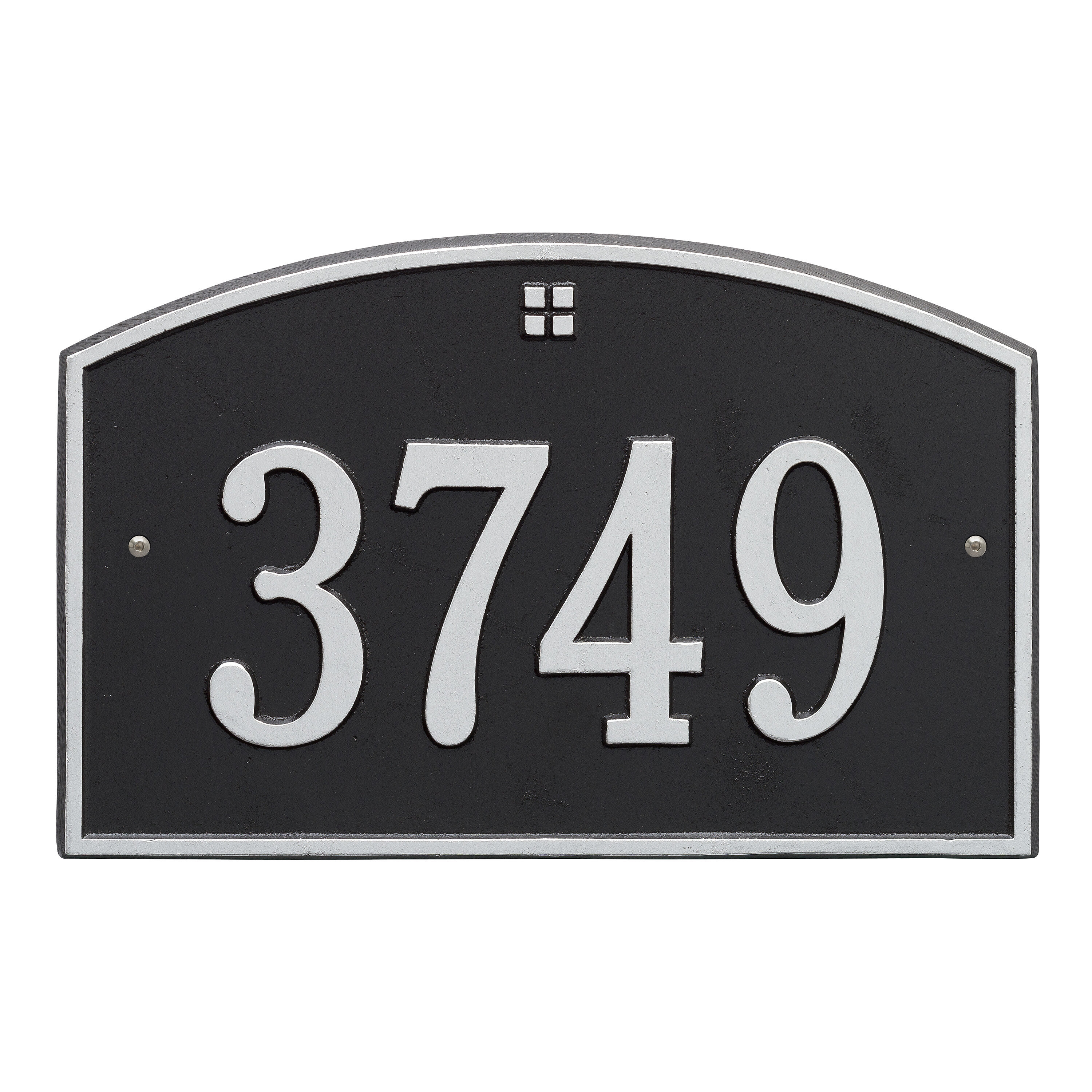 Whitehall Products Personalized Arched Address Plaque Wayfair