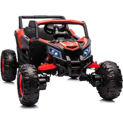 24V Kids Ride on Toy UTV, 4WD Electric Ride on Car pour enfants avec télécommande, moteurs 4x200W