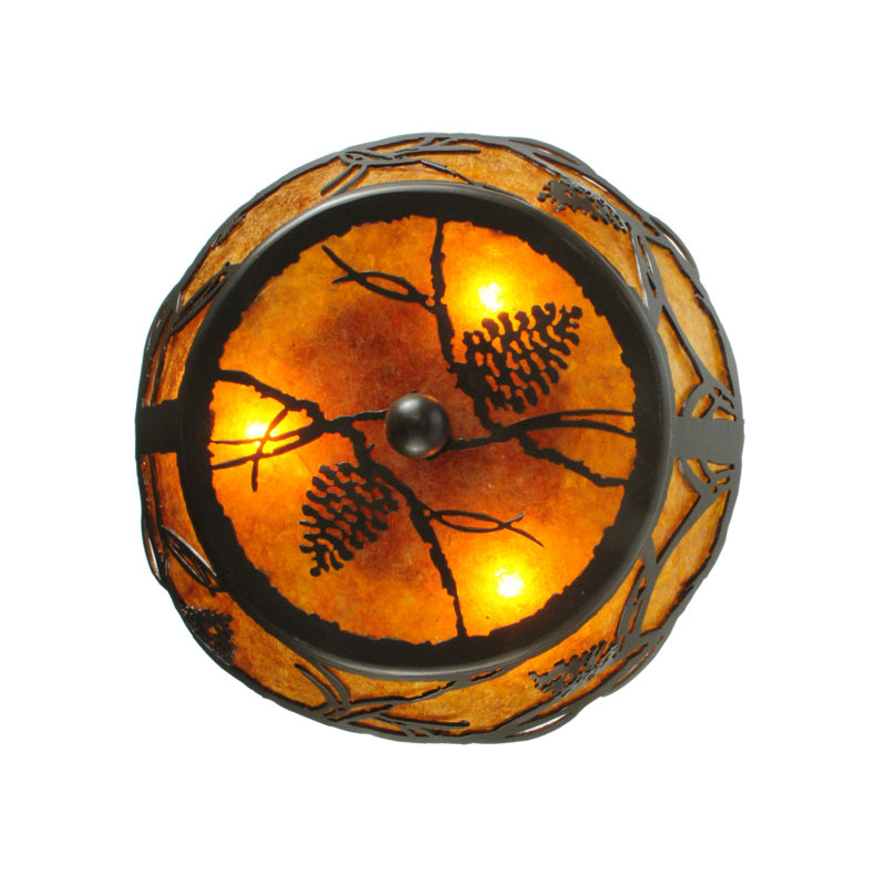 Whispering 3 - Light Semi Flush Mount